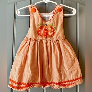 Orange Pumpkin dress